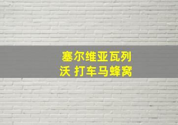 塞尔维亚瓦列沃 打车马蜂窝